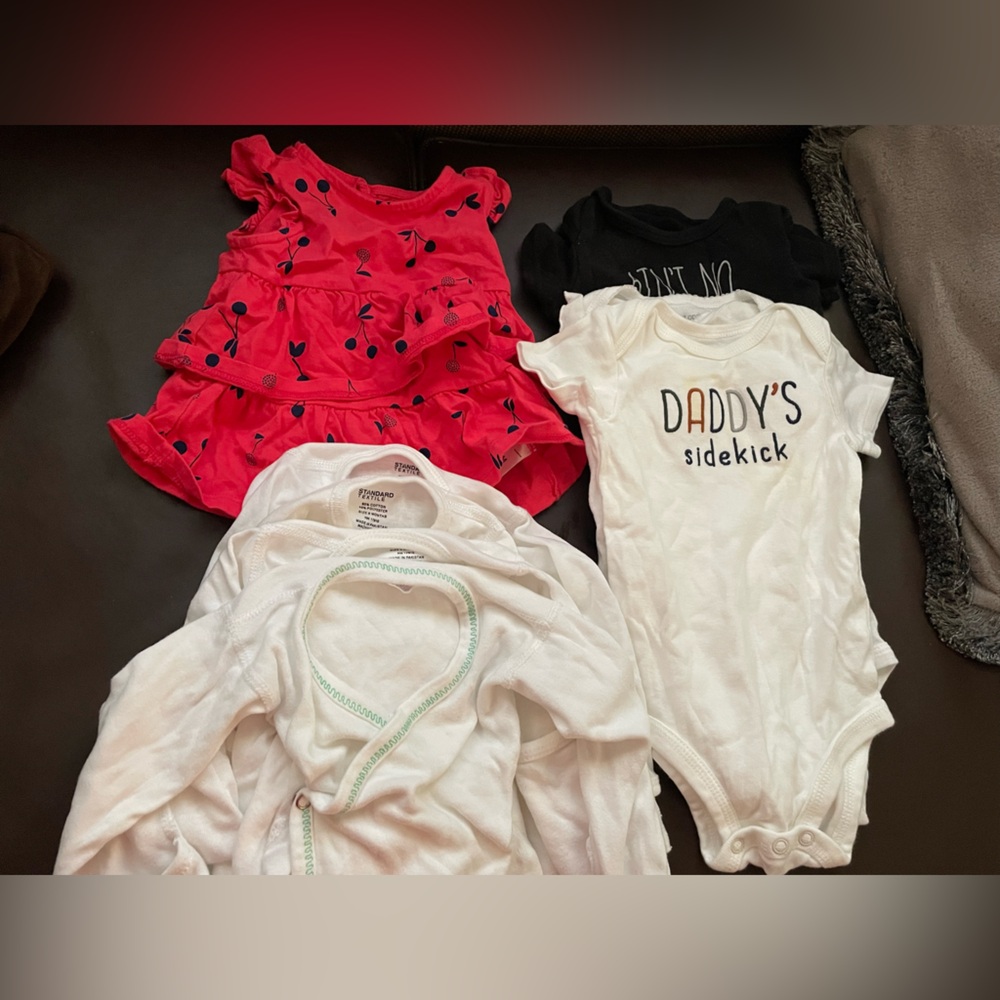 Girls Dress , One Pieces And Shirts Size 6 Months